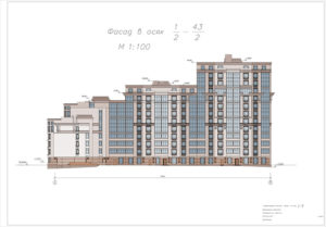 Организация возведения монолитного жилого здания переменной этажности в микрорайоне ВАО г.Москвы